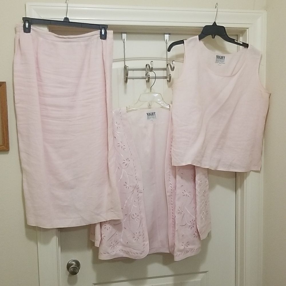 Night Studio 3 piece Midi Skirt  set size 12